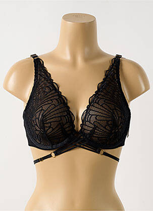 Soutien-gorge légère et transparente haut soutien-gorge emboitant noir AUBADE femme