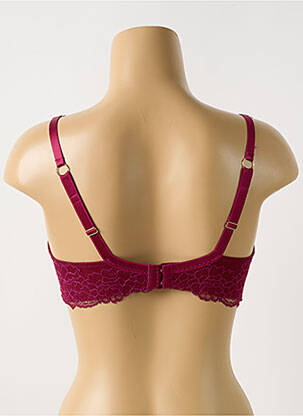 Soutien-gorge légère et transparente haut soutien-gorge emboitant rouge LISE CHARMEL femme