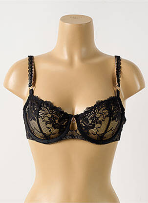 Soutien-gorge légère et transparente haut soutien-gorge emboitant noir AUBADE femme