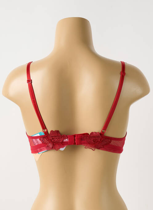 Soutien-gorge haut soutien-gorge balconnet haut soutien-gorge balconnet rouge LISE CHARMEL femme
