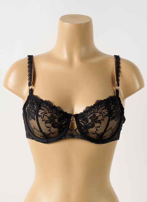 Soutien-gorge légère et transparente haut soutien-gorge emboitant noir AUBADE femme