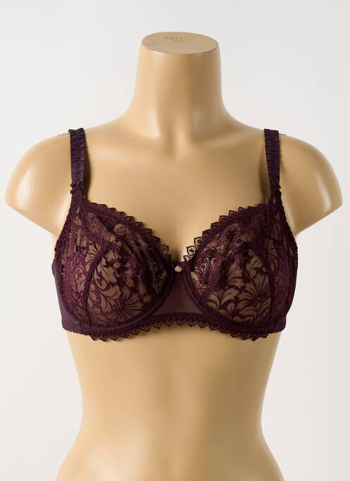 Soutien-gorge violet EMPREINTE pour femme