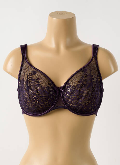 Soutien-gorge violet EMPREINTE pour femme