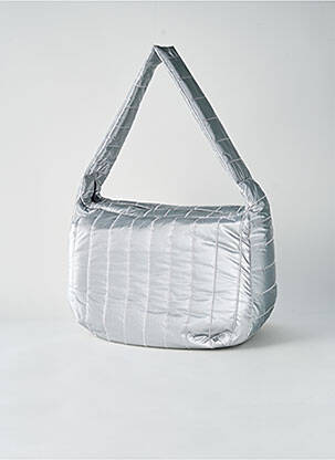 Sac poignée 1 anse de portée forme rectangulaire argent ANNAHPA femme