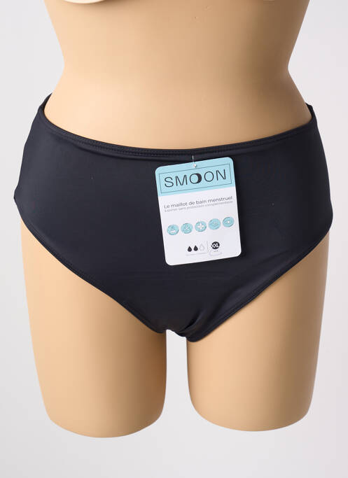 Bas de maillot de bain noir SMOON pour femme