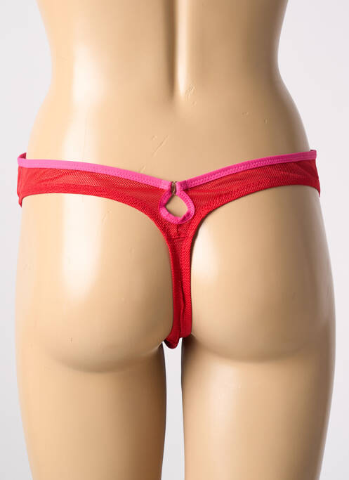 String rouge ELOMI pour femme