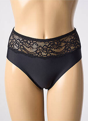 Culotte haute culotte noir ROSA JUNIO femme