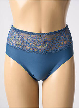 Culotte haute culotte bleu ROSA JUNIO femme