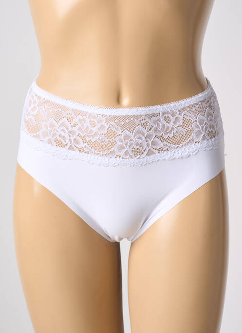 Culotte haute blanc ROSA JUNIO pour femme