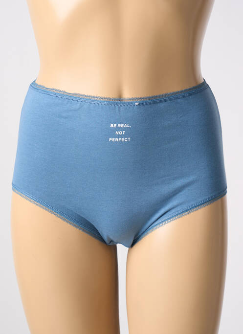 Culotte haute bleu HANA pour femme