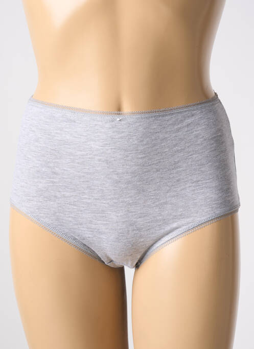 Culotte haute gris HANA pour femme
