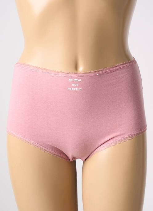 Culotte haute rose HANA pour femme