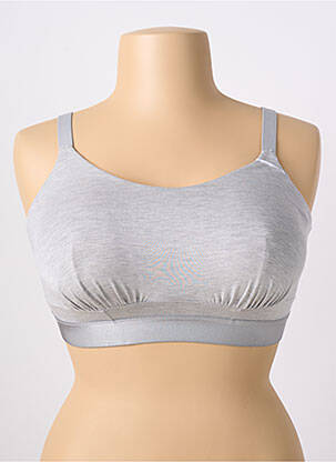 Soutien-gorge sans armature brassieres gris ELOMI femme