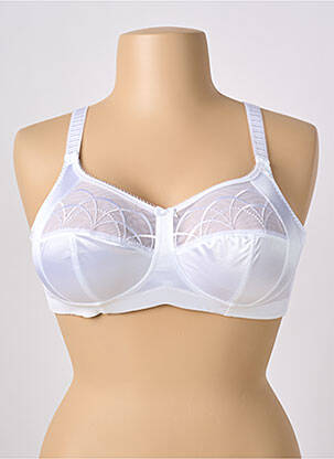 Soutien-gorge sans armature haut soutien-gorge emboitant blanc ELOMI femme
