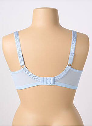 Soutien-gorge effet matière satinée haut soutien-gorge emboitant bleu ELOMI femme