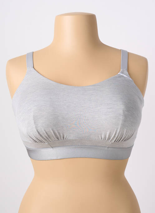 Soutien-gorge sans armature brassieres gris ELOMI femme