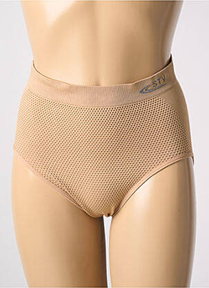 Culotte haute beige STV femme