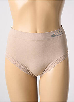Culotte haute beige STV femme