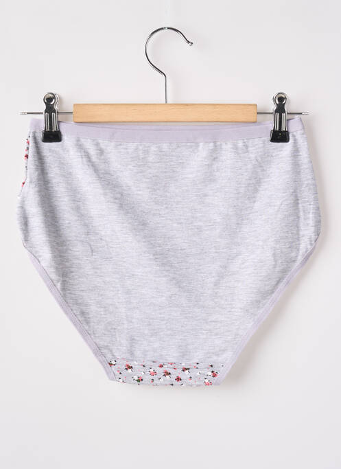 Culotte gainante gris LONNA pour femme