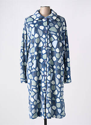 Robe de chambre bleu CDM pour femme