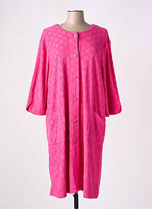 Robe de chambre rose PEIGNORA femme