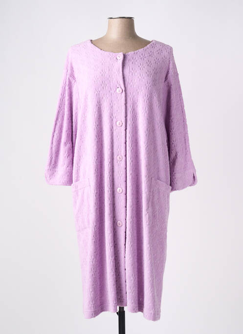 Robe de chambre rose PEIGNORA pour femme