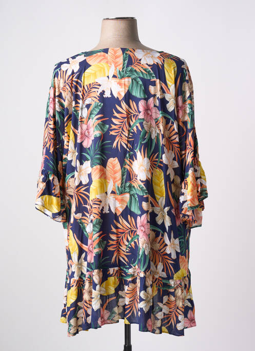 Tunique manches courtes bleu ROSA FAIA pour femme