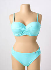 Maillot de bain 2 pièces bleu SUN PLAYA pour femme seconde vue