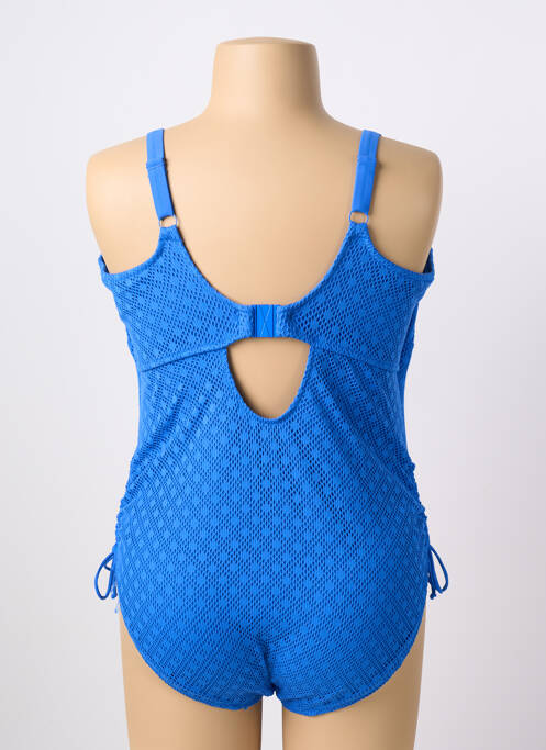 Maillot de bain 1 pièce bleu ELOMI femme