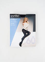 Collants noir CETTE pour femme seconde vue