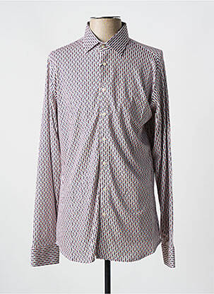 Chemise manches longues manches longues violet DESOTO homme