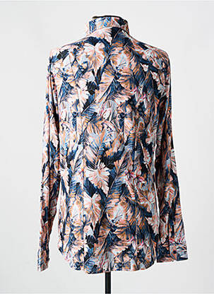Chemise manches longues manches longues bleu DESOTO homme