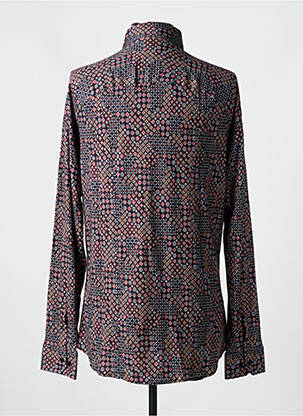 Chemise manches longues manches longues marron DESOTO homme