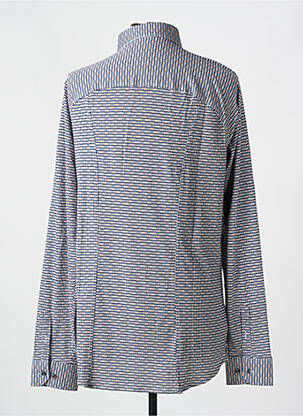 Chemise manches longues manches longues bleu DESOTO homme