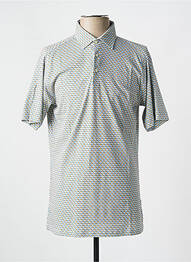Polo coupe droite manches courtes beige DESOTO homme