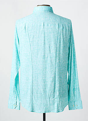 Chemise manches longues manches longues vert DESOTO homme
