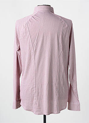 Chemise manches longues manches longues rouge DESOTO homme
