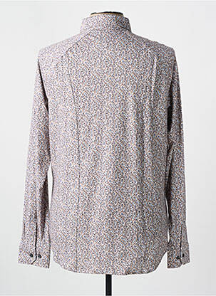Chemise manches longues manches longues beige DESOTO homme