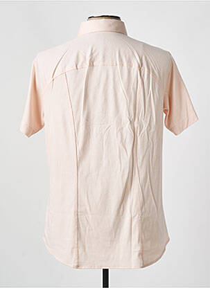 Chemise manches courtes coupe cintrée orange DESOTO homme