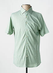 Chemise manches courtes vert clair DESOTO pour homme seconde vue