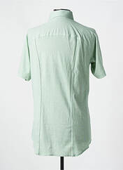 Chemise manches courtes vert clair DESOTO pour homme seconde vue