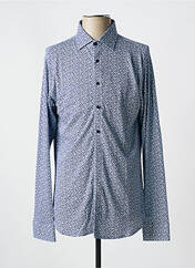Chemise manches longues bleu DESOTO pour homme seconde vue