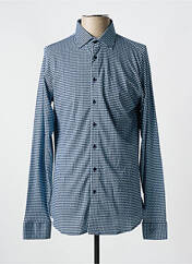 Chemise manches longues bleu DESOTO pour homme seconde vue