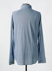 Chemise manches longues bleu DESOTO pour homme seconde vue