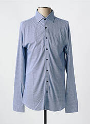 Chemise manches longues bleu DESOTO pour homme seconde vue