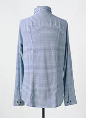 Chemise manches longues bleu DESOTO pour homme seconde vue