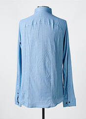 Chemise manches longues bleu DESOTO pour homme seconde vue