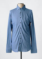 Chemise manches longues bleu DESOTO pour homme seconde vue