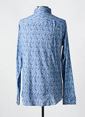Chemise manches longues bleu DESOTO pour homme seconde vue