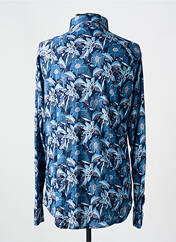 Chemise manches longues bleu DESOTO pour homme seconde vue